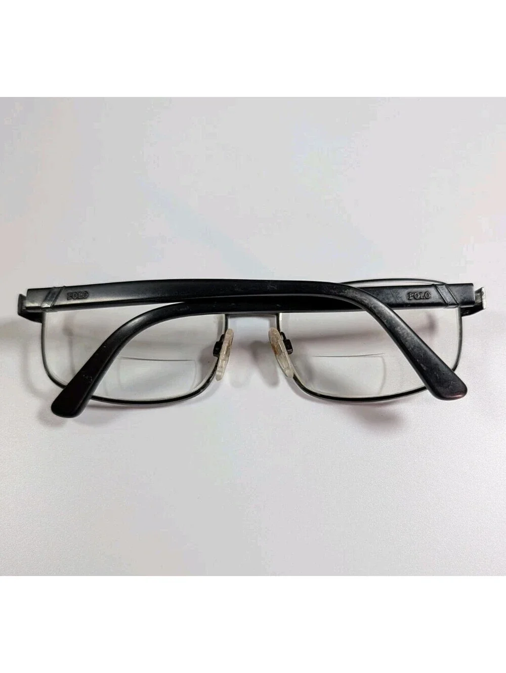 Polo Ralph Lauren Mens 58mm Black PH3086 9038 71 Metal Rectangle Eyeglass Frames